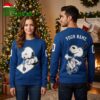 Kansas City Royals Snoopy Skateboarding Personalized Custom Name And Number Ugly Christmas Sweater 2 kansas city royals snoopy skateboarding personalized custom name and number ugly christmas