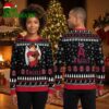 Los Angeles Angels Baseball Angel Character Snowflake Ugly Christmas Sweater 2 los angeles angels baseball angel character snowflake ugly christmas sweater
