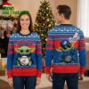 Los Angeles Dodgers Baby Yoda Holding Baseball Ugly Christmas Sweater 1 los angeles dodgers baby yoda holding baseball ugly christmas sweater