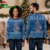 Los Angeles Dodgers Baseball Christmas Tree Ugly Christmas Sweater 2 los angeles dodgers baseball christmas tree ugly christmas sweater