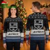 los angeles kings big logo ugly christmas sweater