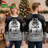 Los Angeles Kings Personalized Snowy Sleigh Ride Ugly Christmas Sweater 2 los angeles kings personalized snowy sleigh ride ugly christmas sweater