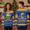 Los Angeles Rams Grinch Football Ugly Christmas Sweater 1 los angeles rams grinch football ugly christmas sweater