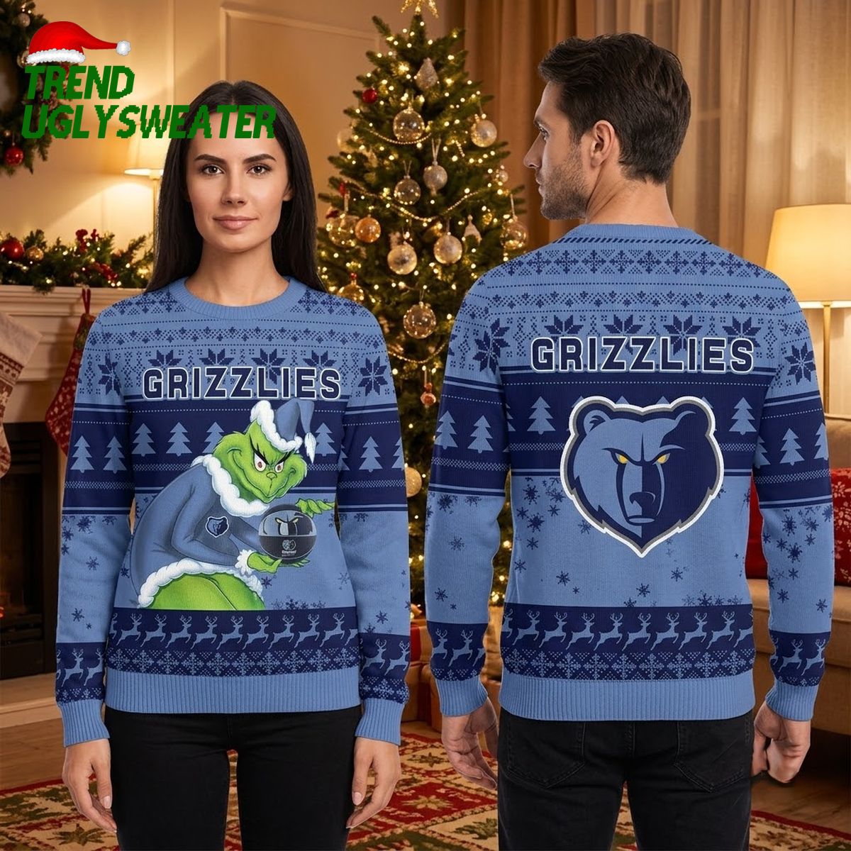 memphis grizzlies grinch holding basketball ugly christmas sweater memphis grizzlies grinch holding basketball ugly christmas sweater