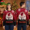 Miami Heat Flaming Basketball Santa Sleigh Ride Custom Name Ugly Christmas Sweater 2 miami heat flaming basketball santa sleigh ride custom name ugly christmas sweater