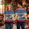 Miami Marlins Stitch Santa Hat Candy Cane Ugly Christmas Sweater 1 miami marlins stitch santa hat candy cane ugly christmas sweater