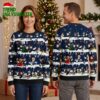 Mickey Mouse Sports Character Pattern Ugly Christmas Sweater 1 mickey mouse sports character pattern ugly christmas sweater