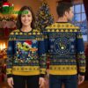 milwaukee brewers baby yoda christmas lights ugly christmas sweater