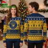 milwaukee brewers deer and christmas tree pattern ugly christmas sweater