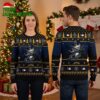 milwaukee brewers jack skellington ugly christmas sweater