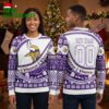 Minnesota Vikings Norse Mascot Custom Name And Number Ugly Christmas Sweater 2 minnesota vikings norse mascot custom name and number ugly christmas sweater