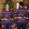 Minnesota Vikings Rushing Viking Football Player Ugly Christmas Sweater 1 minnesota vikings rushing viking football player ugly christmas sweater