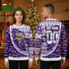 Minnesota Vikings Snowman Custom Name And Number Ugly Christmas Sweater 2 minnesota vikings snowman custom name and number ugly christmas sweater