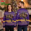 Minnesota Vikings Viking Warrior Snowflake Ugly Christmas Sweater 2 minnesota vikings viking warrior snowflake ugly christmas sweater