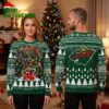 minnesota wild holiday christmas tree with gifts ugly christmas sweater