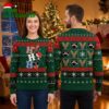 minnesota wild mickey mouse ho ho ho ugly christmas sweater