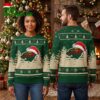 Minnesota Wild Santa Hat Logo Ugly Christmas Sweater 2 minnesota wild santa hat logo ugly christmas sweater