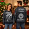 Motorhead Merry Fucking Christmas Back Print Logo Gift For Fan Knitted Ugly Christmas Sweater 1 motorhead merry fucking christmas back print logo gift for fan knitted ugly christmas swea