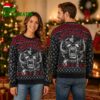 Motorhead Snaggletooth Skull Chain Spades Crosses Pattern 2026 Holiday Ugly Christmas Sweater 1 motorhead snaggletooth skull chain spades crosses pattern 2026 holiday ugly christmas swea