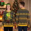 nashville predators grinch hugging christmas wreath ugly christmas sweater