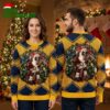Nashville Predators Pub Dog Christmas Wreath Ugly Christmas Sweater 2 nashville predators pub dog christmas wreath ugly christmas sweater