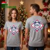 National League Baseball Logo Ugly Christmas Sweater 1 national league baseball logo ugly christmas sweater