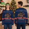 New England Patriots Rushing Pat Patriot Mascot Ugly Christmas Sweater 2 new england patriots rushing pat patriot mascot ugly christmas sweater