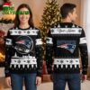 New England Patriots Santa Sleigh Personalized Name Ugly Christmas Sweater 2 new england patriots santa sleigh personalized name ugly christmas sweater