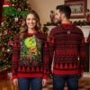 new jersey devils grinch wreath hug ugly christmas sweater
