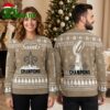 New Orleans Saints Fleur De Lis Champions Football Ugly Christmas Sweater 2 new orleans saints fleur de lis champions football ugly christmas sweater