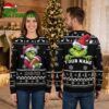 New Orleans Saints Grinch Football Custom Name Ugly Christmas Sweater 1 new orleans saints grinch football custom name ugly christmas sweater