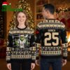 New Orleans Saints Grinch Football Player Number 25 Ugly Christmas Sweater 2 new orleans saints grinch football player number 25 ugly christmas sweater