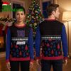 New York Giants Christmas Tree Pattern Ugly Christmas Sweater 1 new york giants christmas tree pattern ugly christmas sweater