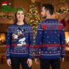 New York Giants Mickey Mouse Passing Football Ugly Christmas Sweater 2 new york giants mickey mouse passing football ugly christmas sweater