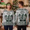 New York Jets Christmas Gnome Trio Ugly Christmas Sweater 1 new york jets christmas gnome trio ugly christmas sweater