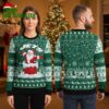 New York Jets Santa Coming Through Chimney Ugly Christmas Sweater 2 new york jets santa coming through chimney ugly christmas sweater