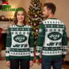 New York Jets Snowflake Reindeer Pattern Ugly Christmas Sweater 1 new york jets snowflake reindeer pattern ugly christmas sweater