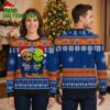 new york mets groot and grinch santa hats ugly christmas sweater