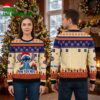 new york mets stitch with candy cane ugly christmas sweater