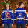 New York Rangers Dabbing Santa Claus Ugly Christmas Sweater 2 new york rangers dabbing santa claus ugly christmas sweater