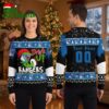 New York Rangers Grinch Drink Up Custom Name And Number Ugly Christmas Sweater 1 new york rangers grinch drink up custom name and number ugly christmas sweater