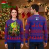 New York Rangers Grinch Hugging Christmas Wreath Ugly Christmas Sweater 2 new york rangers grinch hugging christmas wreath ugly christmas sweater
