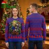 New York Rangers Groot Hugging Christmas Wreath Ugly Christmas Sweater 1 new york rangers groot hugging christmas wreath ugly christmas sweater