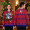 New York Rangers Santa Hat Christmas Wreath Ugly Christmas Sweater 2 new york rangers santa hat christmas wreath ugly christmas sweater