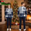New York Yankees Geometric Winter Pattern Snowflake Motifs Ugly Christmas Sweater 1 new york yankees geometric winter pattern snowflake motifs ugly christmas sweater