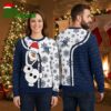 New York Yankees Olaf Snowmen Santa Hats Snowflake Ugly Christmas Sweater 1 new york yankees olaf snowmen santa hats snowflake ugly christmas sweater