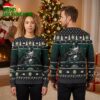 Oakland Athletics Jack Skellington Halloween Ugly Christmas Sweater 1 oakland athletics jack skellington halloween ugly christmas sweater