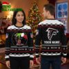 personalized atlanta falcons grinch hands custom name ugly christmas sweater