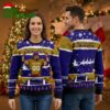 Personalized Baltimore Ravens Football Player Custom Name And Number Ugly Christmas Sweater 2 personalized baltimore ravens football player custom name and number ugly christmas sweate