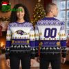 Personalized Baltimore Ravens Playing Field Custom Name And Number Ugly Christmas Sweater 1 personalized baltimore ravens playing field custom name and number ugly christmas sweater